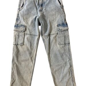 Hollister Men's Light Blue Cargo Pants